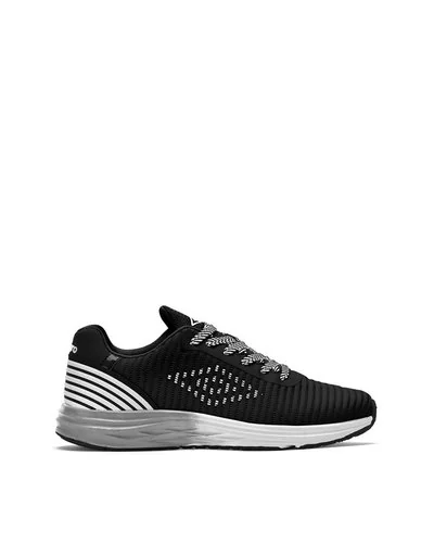 Plexus – Fly Knit running sneakers - Black And White