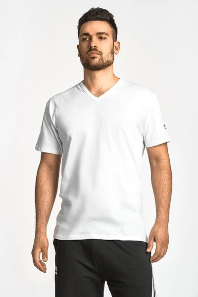 Maglietta intima con scollo a V - Bianco