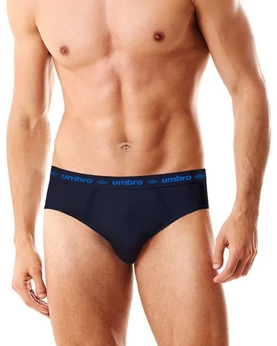 6 pack briefs stretch cotton with contrasting logo - Colorato