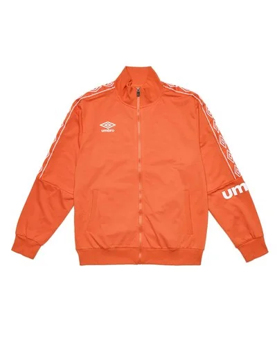 Outlet Umbro - Umbro Comfort-Line Fullzip Sports Tracksuit - Orange Black -  2