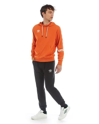 Umbro Comfort-Line Hooded Tracksuit - Orange Black