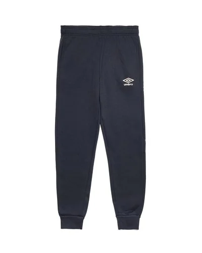 Uomo Umbro - Tuta Sportiva con cappuccio - Bianco / Blu Navy -  3
