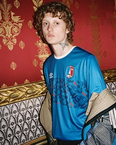 Nation Umbro - Chest Panel Jersey - France - Blu -  2