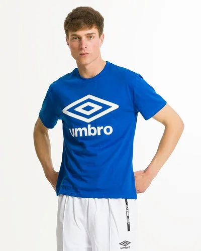 T-shirt con logo in cotone - Blu
