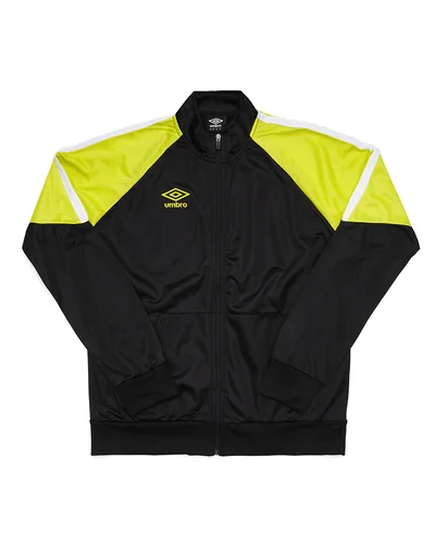 Full Zip Polytricot Jumpsuit With Geometric Inserts On The Sleeves