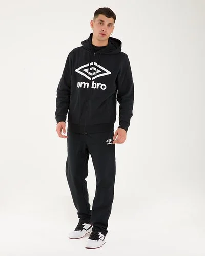 Sweatshirt With Zip And Hood Fleece Umbro Italia
