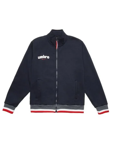Outlet Umbro - Tuta Sportiva Full zip - Blu Navy -  2