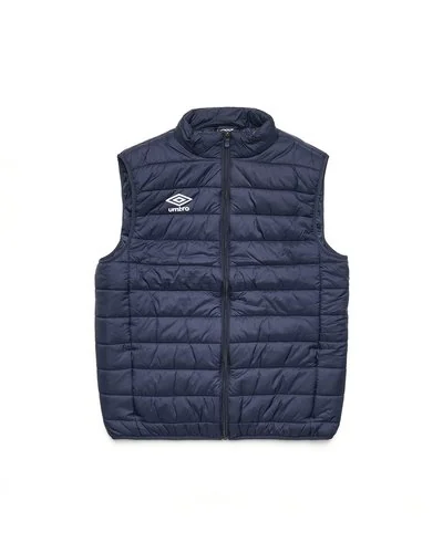 GILET SMANICATO - Blu Navy