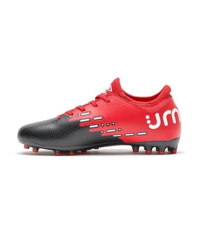Scarpe calcio Umbro - Cypher JNR AG - Nero / Rosso -  2