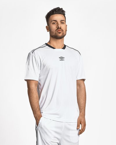 Soccer-inspired t-shirt - White