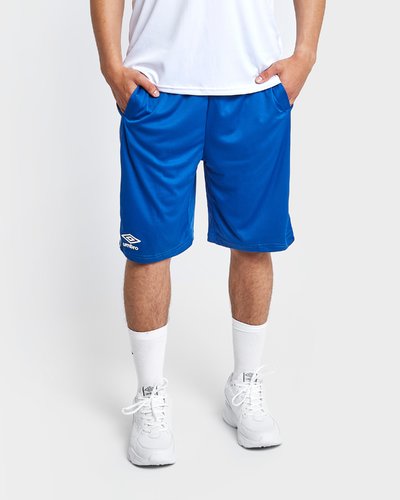 Pantaloncini con tasche laterali da uomo - Celeste