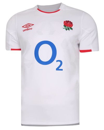 Umbro Rugby England Home Replica Jersey Short Sleeve - White