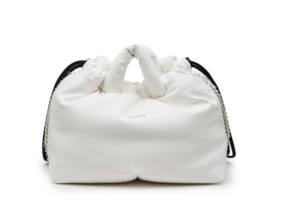 Patty<br />White faux leather bag/backpack