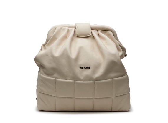 Page<br />Ivory bag/backpack - Beige
