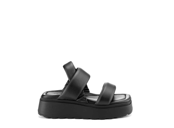Sandalo Platform nero