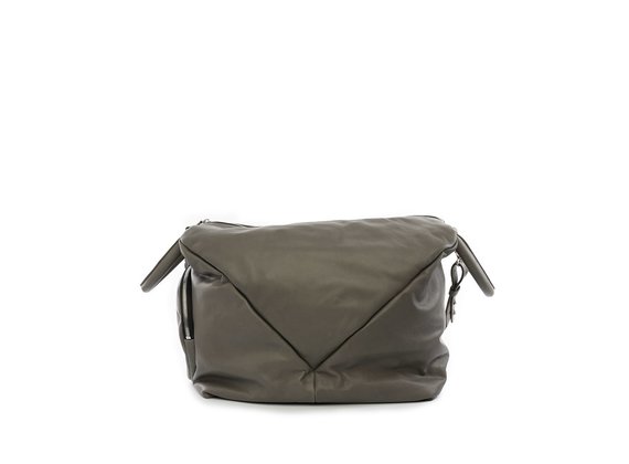 Monica<br />Large clay-grey bag - Schlammfarbe