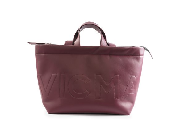 Gena<br />Large burgundy shopper bag