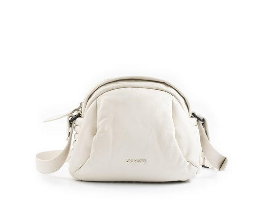 Violante<br />Bone-white shoulder bag - Ivory