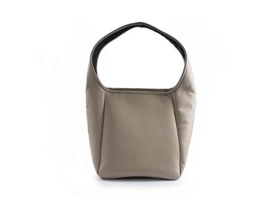 Lilibeth big<br />Large dove-grey bucket bag - Dove Grey