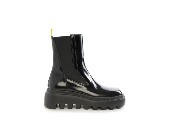 Gear black/yellow Beatle boots - Noir / Jaune