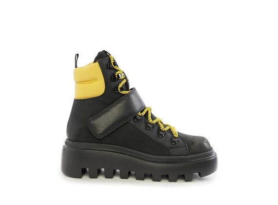 Gear black/yellow walking shoes - Black / Yellow