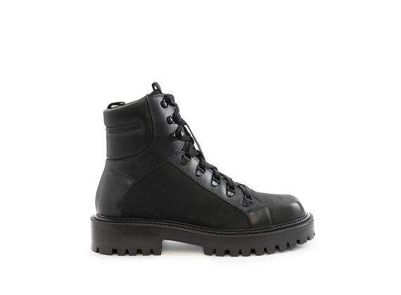 Men's black walking shoes - Black