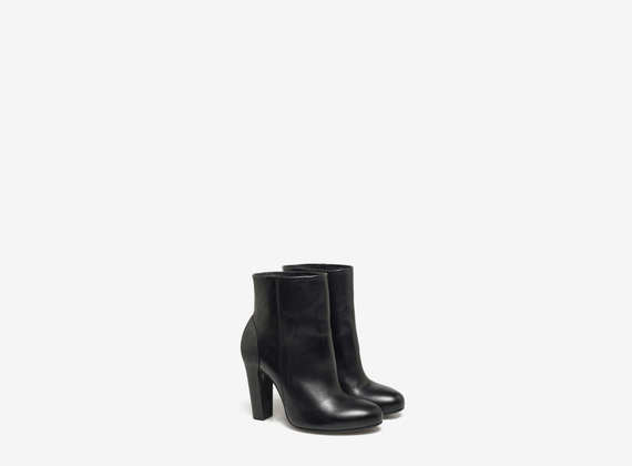 Tube ankle boots - Black