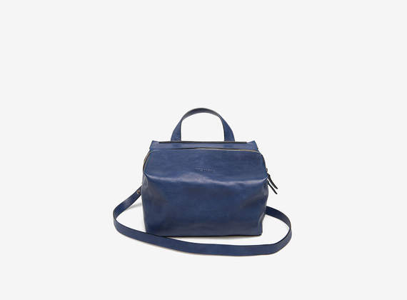 Small blue Kubo shoulder bag - Blue