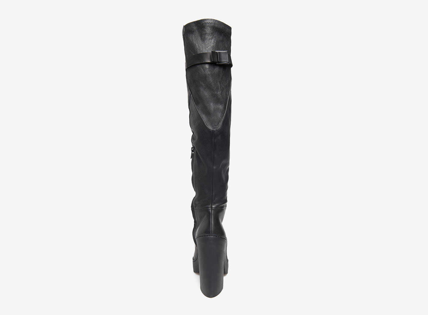 Womens Shoes Boots Over-the-knee boots Vic Matié Leather Knee Boots in Black 