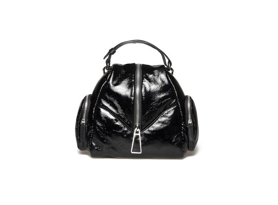 Black naplak backpack - Black