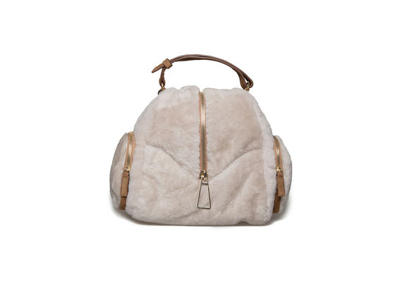 Small fur backpack