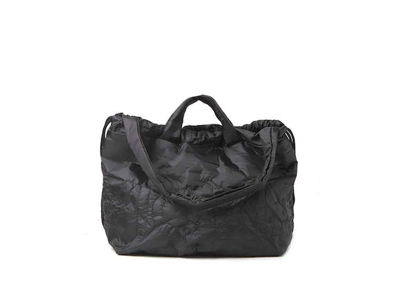 Penelope<br />packable shopper backpack - Black