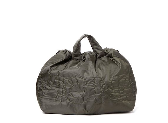 Penelope<br>Green nylon foldaway bag - Green