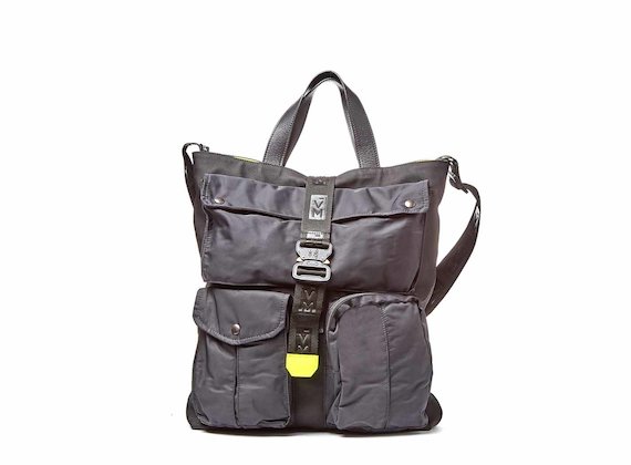 James<br />Multi pocket shopping bag - Black