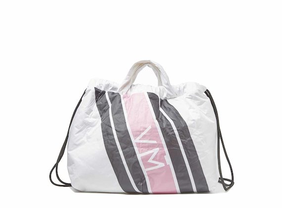 Penelope<br />Collapsible backpack with pink print