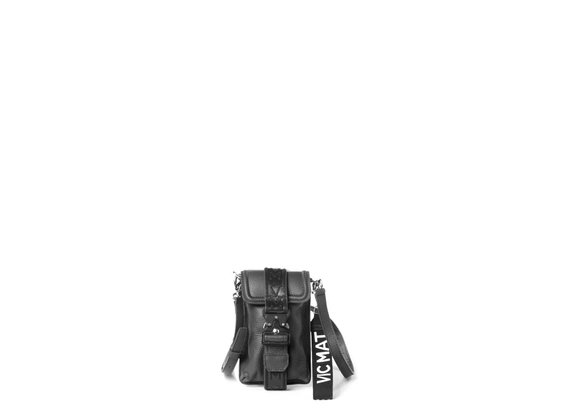 Fanny<br />Black calfskin smartphone case - Black