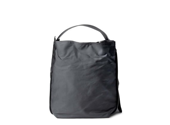 Alexis<br> black bag with 3D logo. - Black