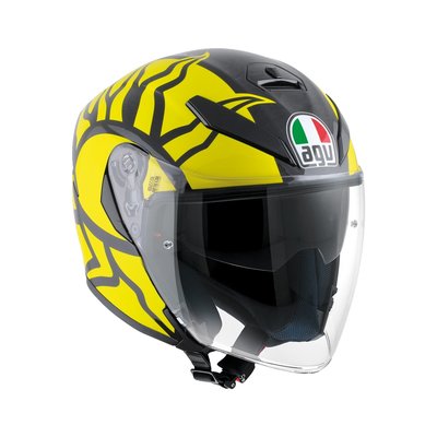 2011 Winter Test K-5 Jet helmet - Multicolor