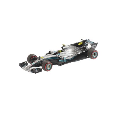 1/18 Mercedes AMG Petronas F1 Valentino Rossi ride swap Valencia 2019