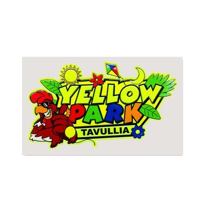 Yellow Park Tavullia sticker
