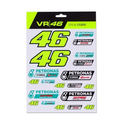 Petronas VR46 stickers set