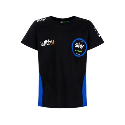 Kid Sky Racing Team VR46 replica race t-shirt