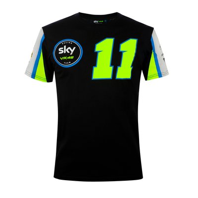 Sky Racing Team VR46 Bulega replica t-shirt - Black