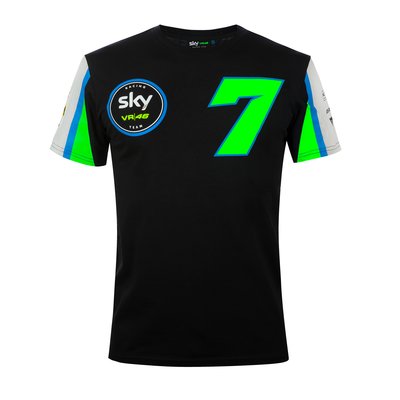 Sky Racing Team VR46 Foggia replica t-shirt - Black
