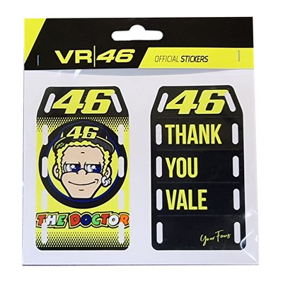 Set adesivi Thank you Vale
