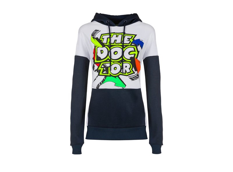 The Doctor VR46 Women’s Hoodie - White