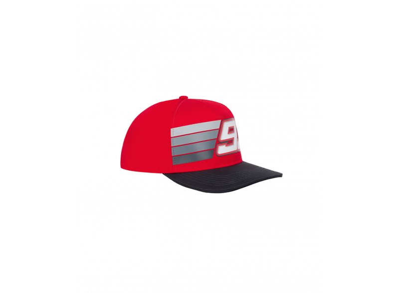 Marquez Stripes Cap - Red