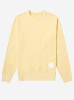 TEN C - LOGO PATCH SWEAT - Mineral Yellow - TEN C