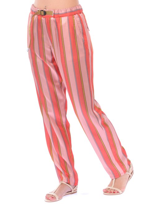 PANTALONE CHINO DONNA - Rosa