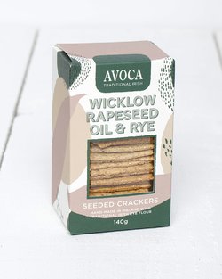 Wicklow Rapeseed Oil & Rye Crackers